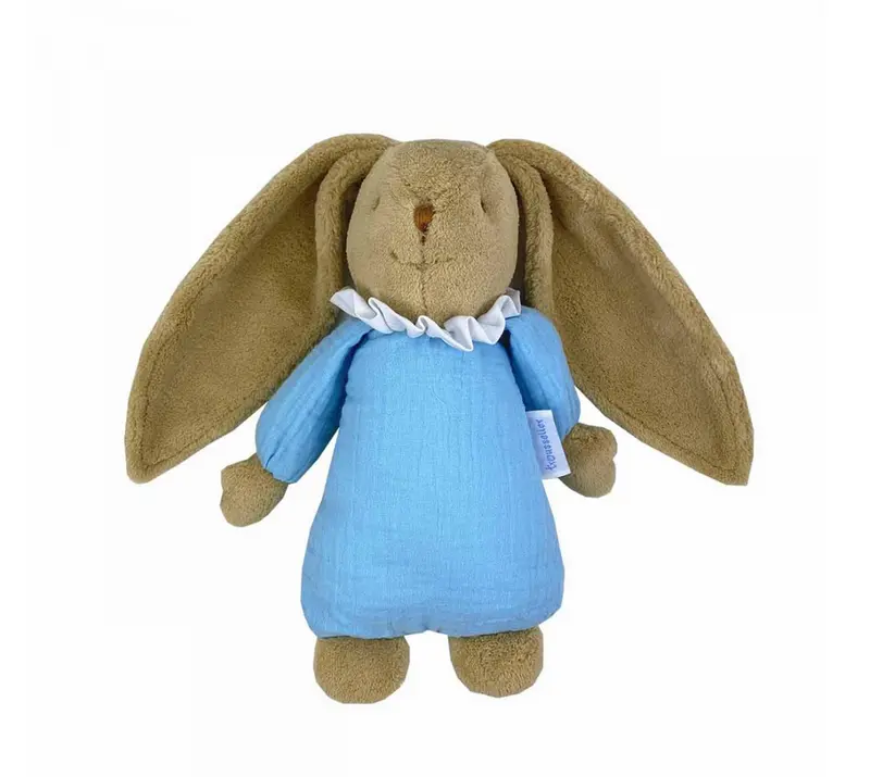 Lapin nid d'ange musical Bleu ciel