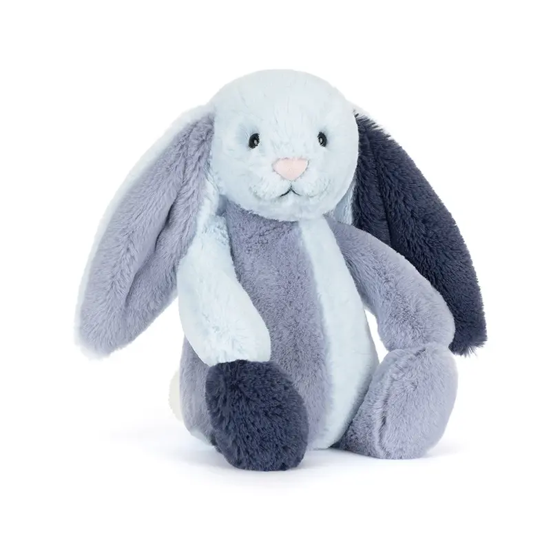 Lapin Puddlesea patchwork bleu