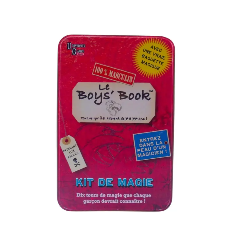 Le boys' book - Kit de magie- Édition 2008