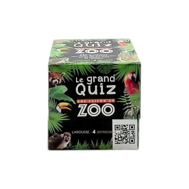 Le grand quiz - Une saison au zoo