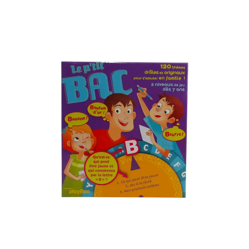 Le p'tit bac- Édition 2012