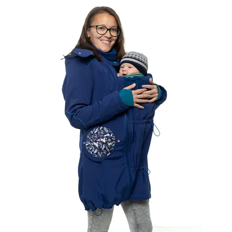 Liliputi Mamacoat manteau de portage et grossesse 4 en 1 Unicorn