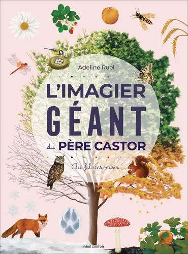 L'imagier géant du père Castor - Au fil des mois