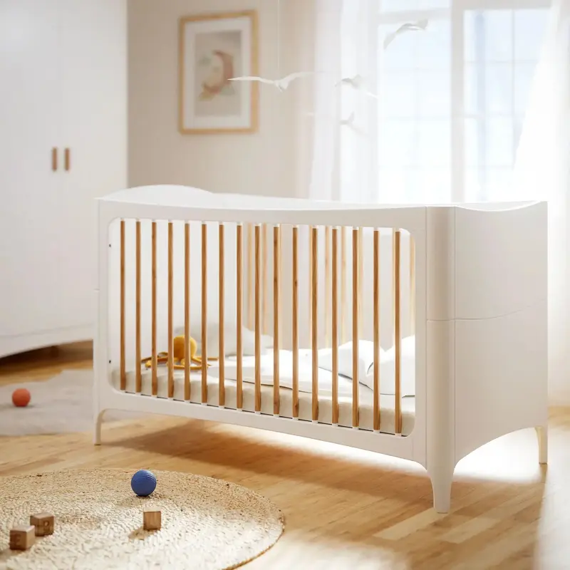 Lit bébé évolutif Théo Nérée Neige