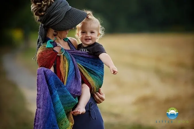 Little Frog RingSling Rainbow Harmony