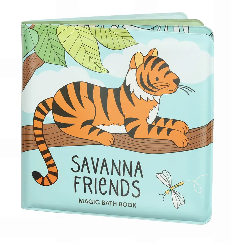 Livre de bain magique - Amis de la savane