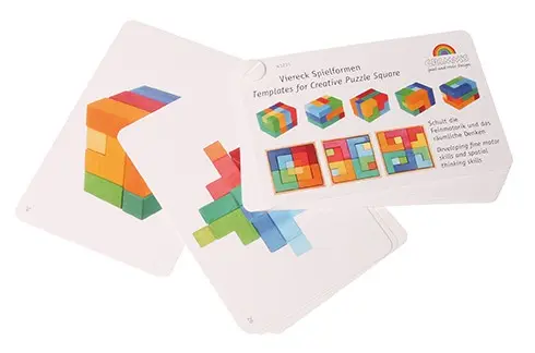 Livre de modèles du puzzle créatif carré Grimm's