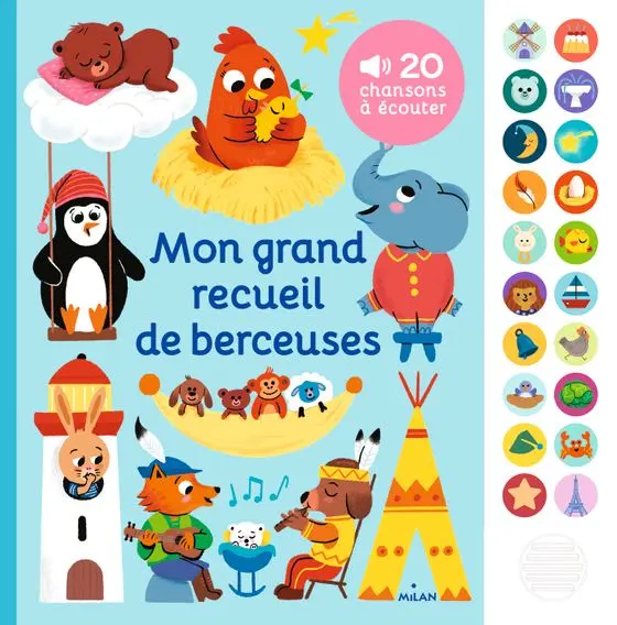 Livre sonore - 20 berceuses
