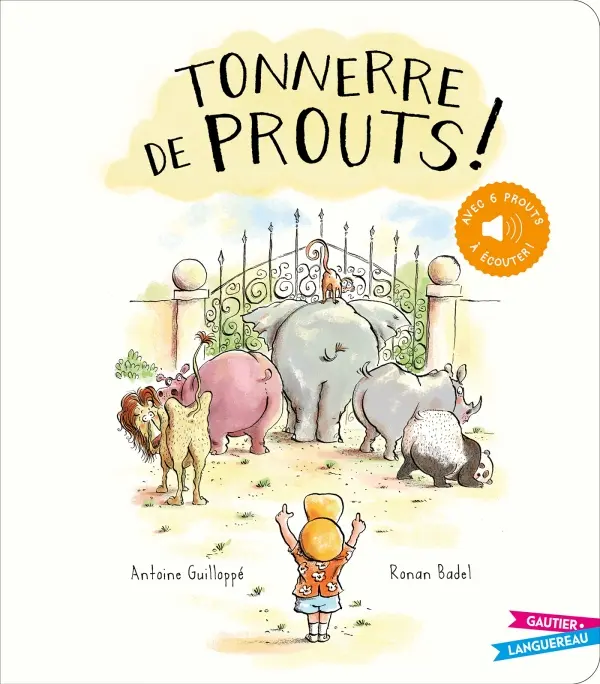 Livre sonore Tonnerre de Prouts !