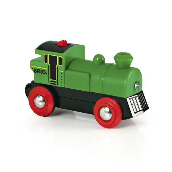 Loco à pile bi-direction verte