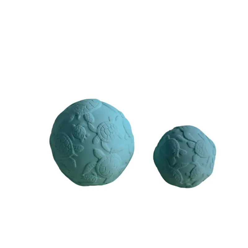 Lot de 2 balles sensorielles Tortues Bleu