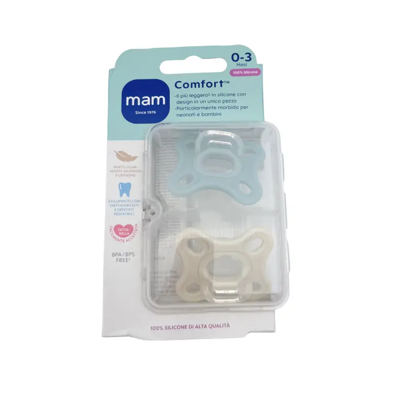Lot de 2 sucettes Comfort — 0-3 mois