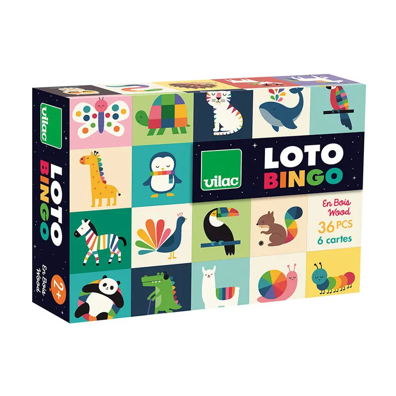 Loto animaux en bois Andy Westface dès 2 ans