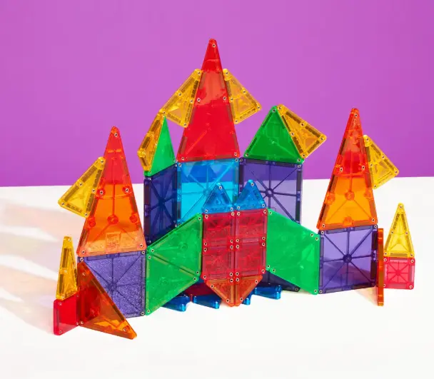 Magna-Tiles Micromags Jeu magnétique Combi Set de 46 pièces