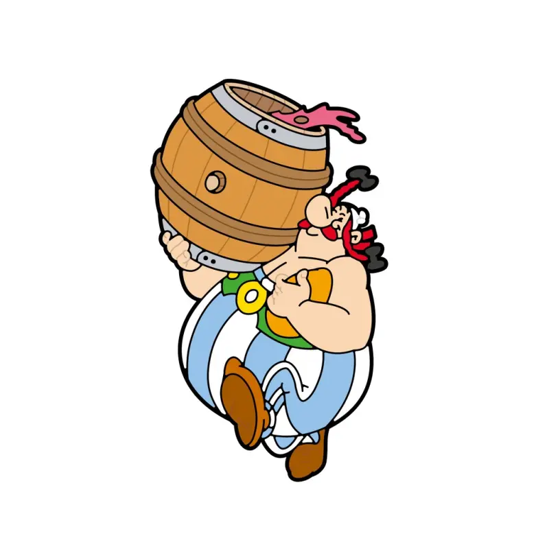 Magnet Astérix chez les Bretons