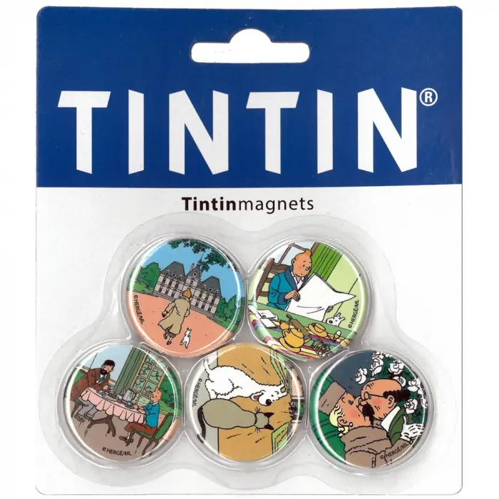 Magnet tintin x5