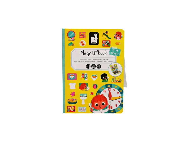 Magnéti'book - J'apprends l'heure- Édition 2017