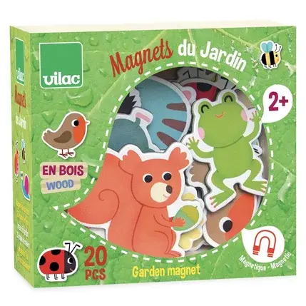 Magnets du Jardin en bois