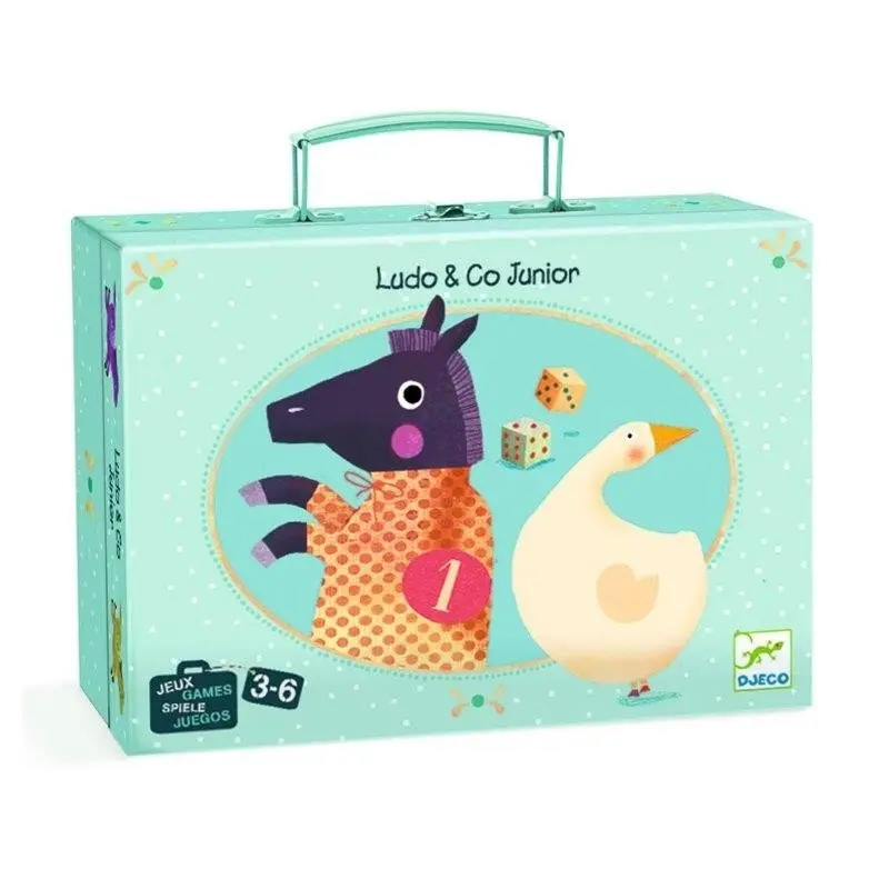 Mallette de jeux Ludo and Co Junior