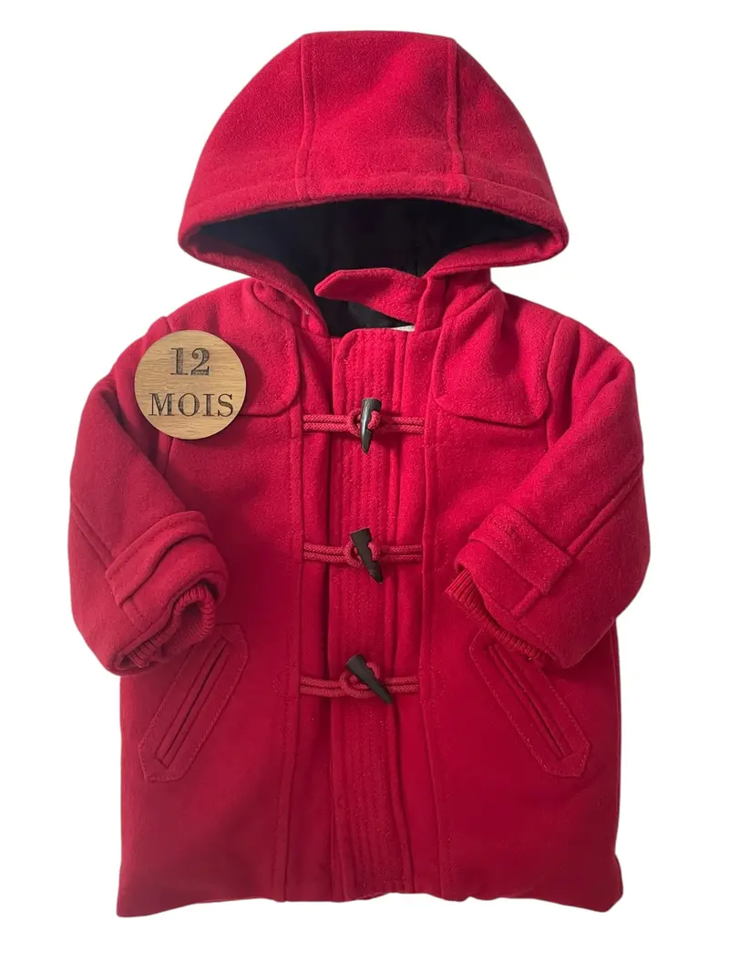 Manteau hiver rouge Jacadi