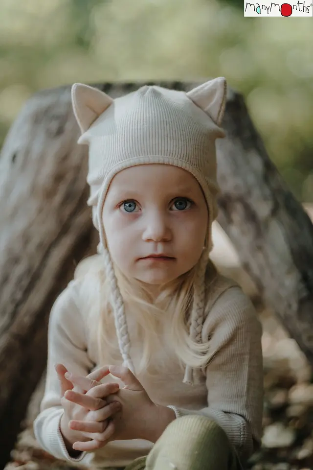 MANYMONTHS Bonnet CHAT en laine - coloris 2022