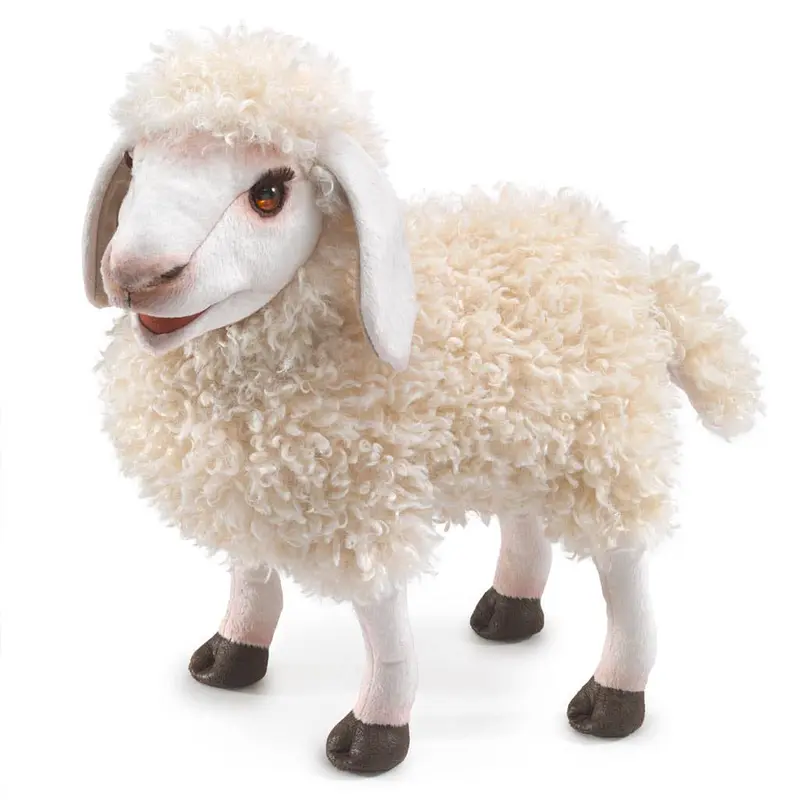 Marionnette à Main Mouton Laineux