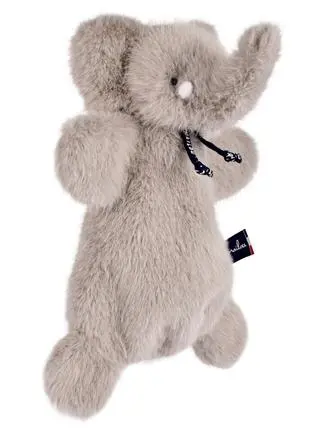 Marionnette Elephant gris souris