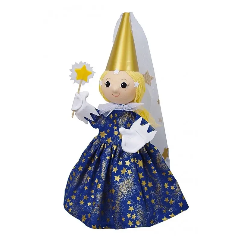 Marionnette Fée Bleue 35 cm - Théâtre de marionnettes