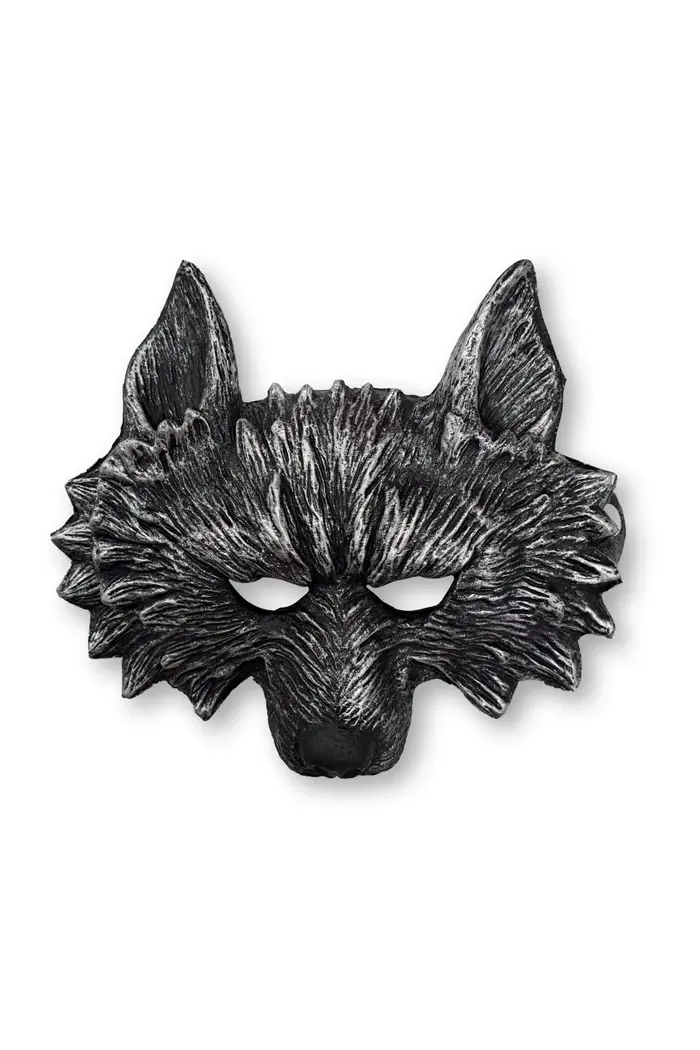 Masque de loup gris