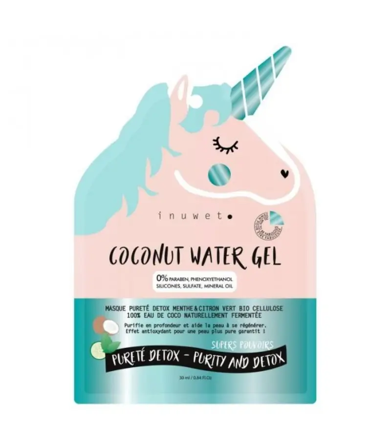 Masque Visage Licorne Detox - Inuwet