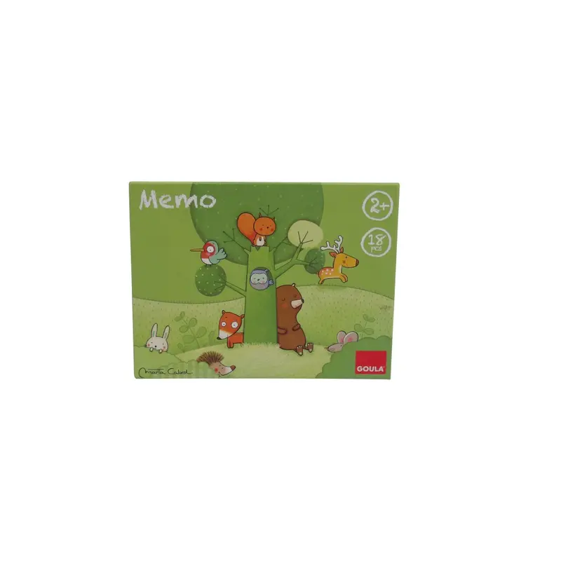 Memo - Tom et ses amis de la forêt- Édition 2018