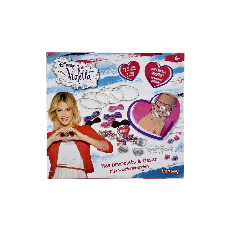 Mes bracelets à tisser - Disney Violetta