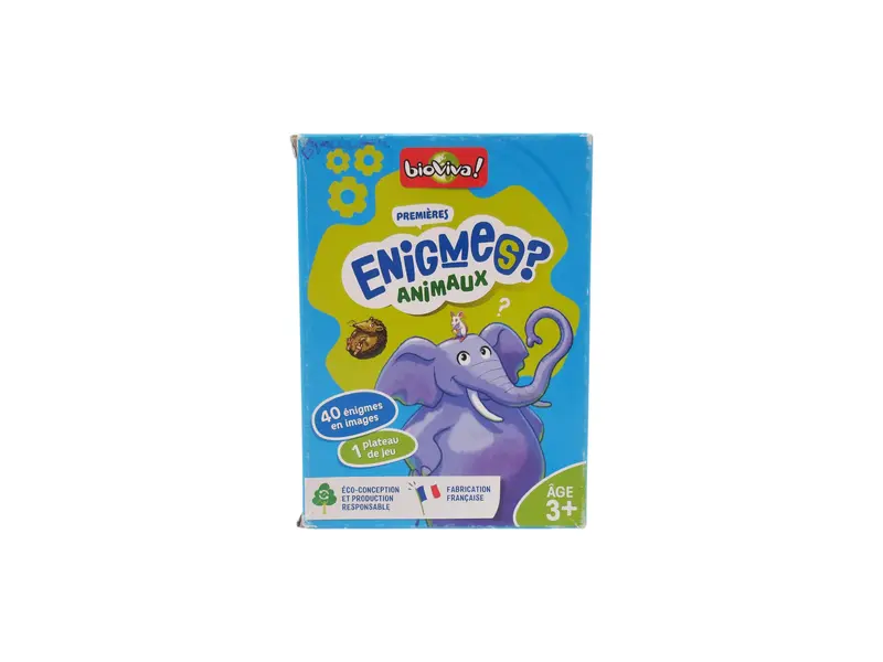 Mes premières énigmes ? - Animaux- Édition 2019