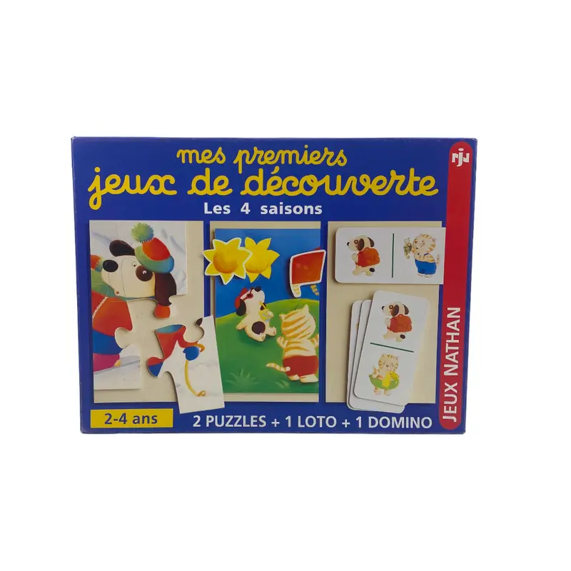 Mes premiers jeux de découvertes - Les 4 saisons- Édition 1995