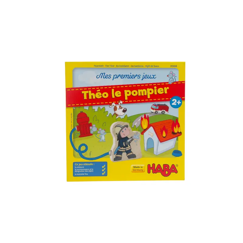 Mes premiers jeux - Théo le pompier- Édition 2018