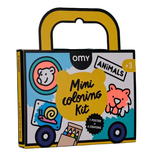 Mini Coloring Kit - Animals