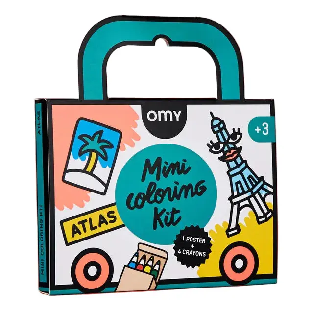 Mini Coloring Kit - Atlas