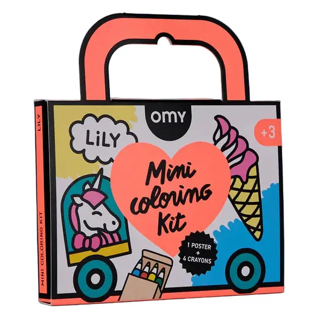 Mini Coloring Kit - Lily