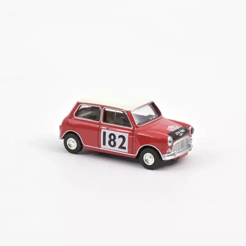 Mini Cooper S 1964 Rouge Tartan N°182