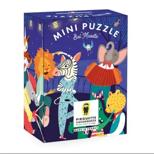 Mini puzzle Bal musette - 20 pièces