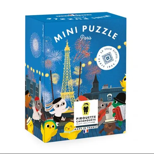 Mini puzzle Tour Eiffel - Feu d'artifice