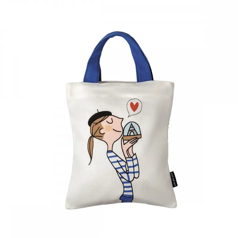 Mini Tote bag parisienne