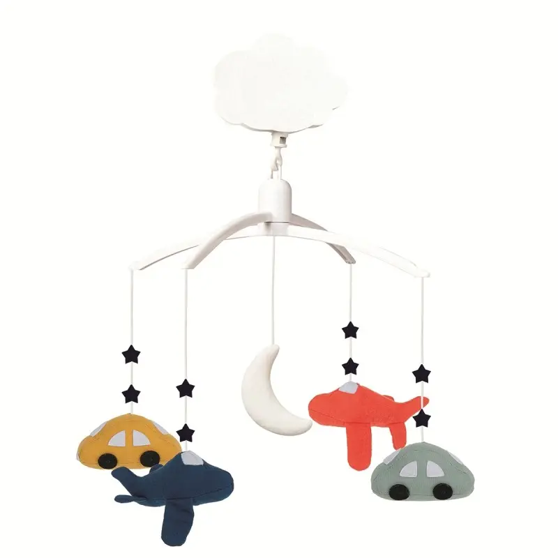 Mobile musical lit bébé voitures & avions