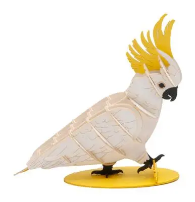Modèle en Papier 3D - Cacatoès