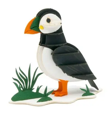 Modèle en Papier 3D - Macareux