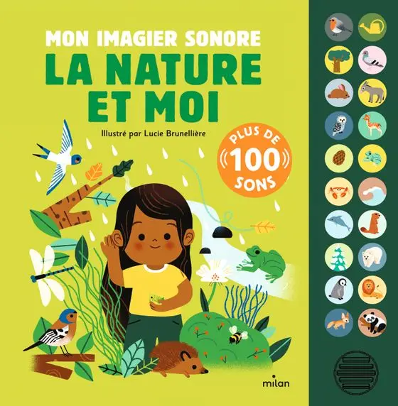 Mon imagier sonore La nature et moi