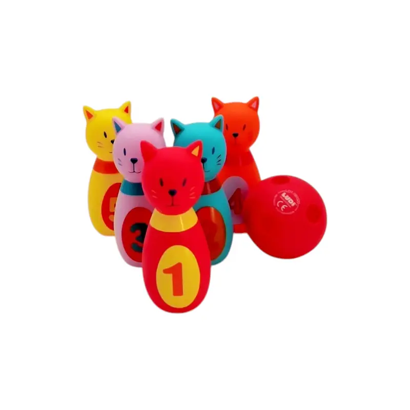 Mon premier jeu de quilles - Chats