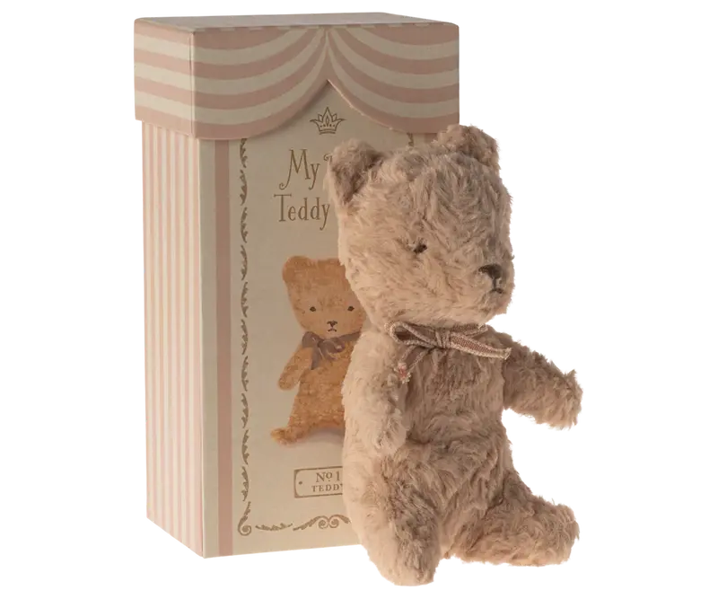 Mon premier Ours Teddy - Rose Poudre