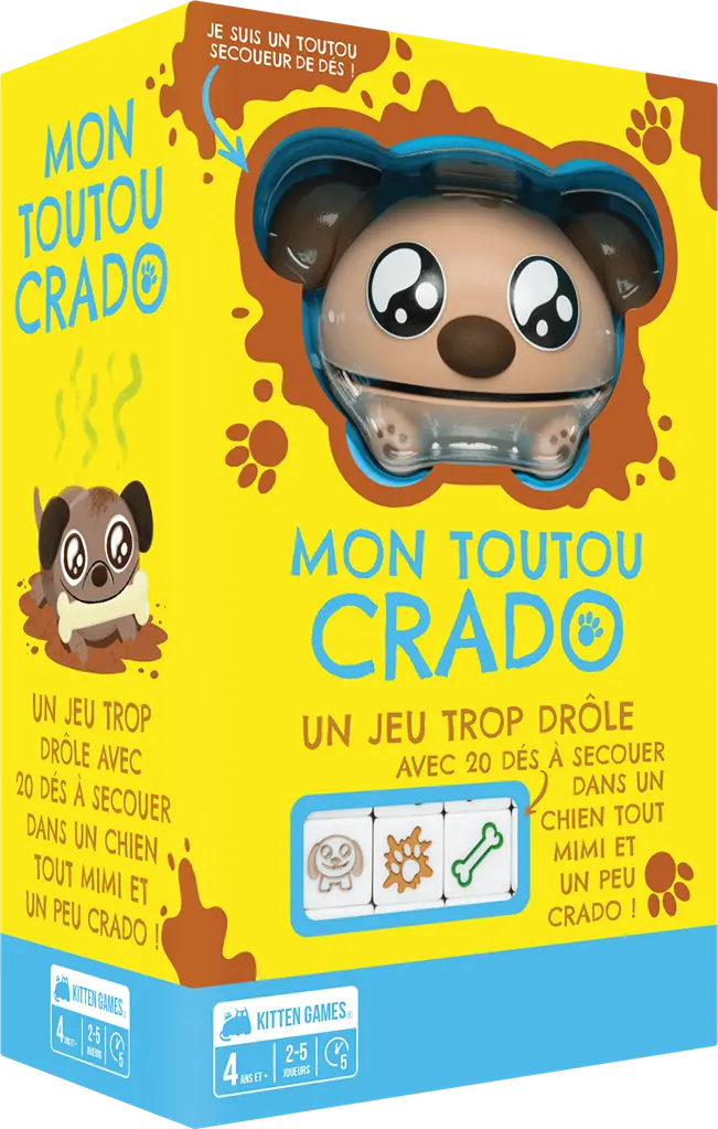 Mon Toutou Crado - Jeu de dés
