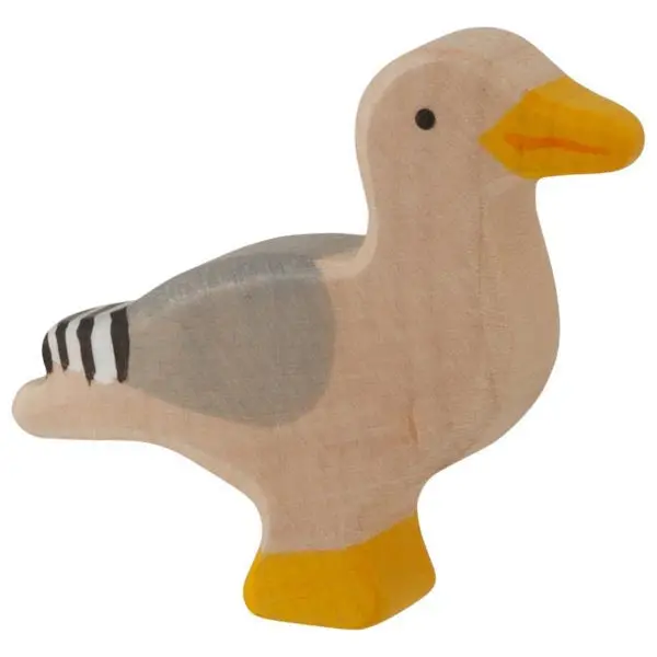 Mouette - Figurine bois